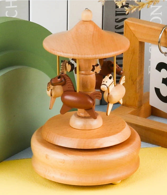 Colección "Vintage Motion": Kit de Ingeniería Mecánica Musical (Madera Premium)